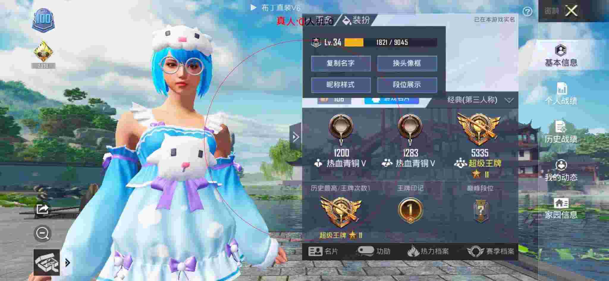 和平精英布丁直装透视 - 和平精英最新挂件图片高清辅助预览图